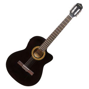 Guitarra electroacústica Freeman FRCG44CEQ - color negro (BK)