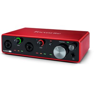 Interfaz de audio Focusrite Scarlett 4i4 de 3ra generación