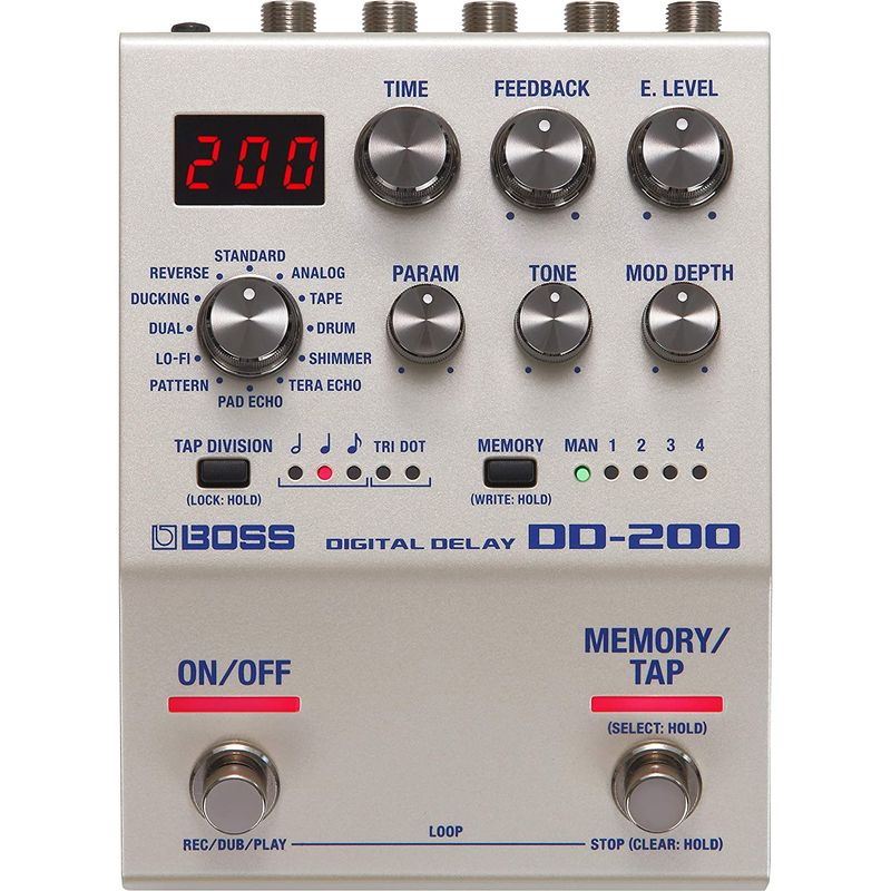 BOSS DD-200 Digital Delay箱付き Pedal Boss DD-200 - Digital Delay - Audiomusica