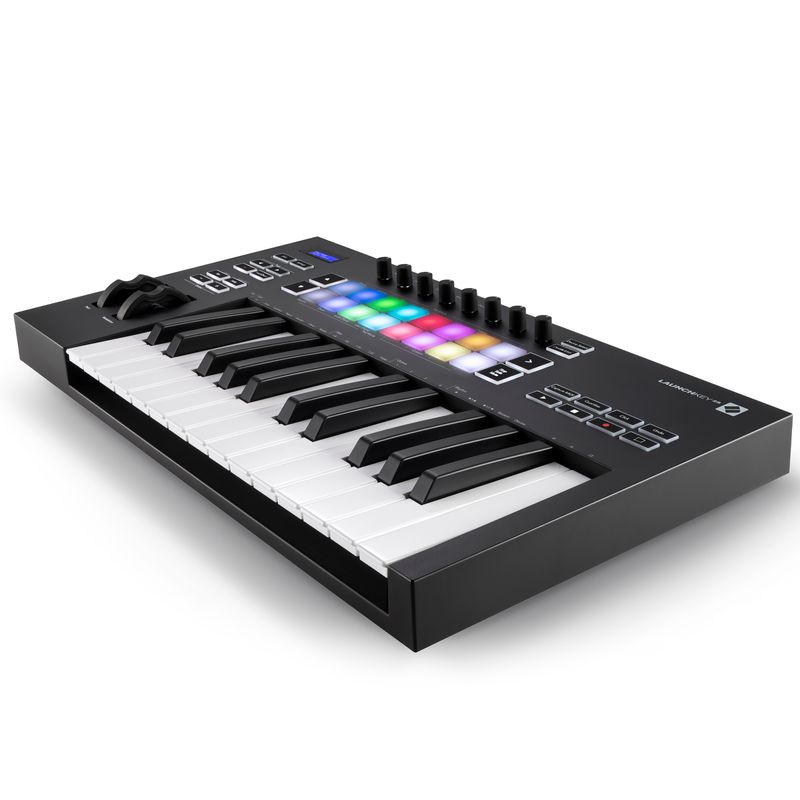 【美品/ほぼ未使用】 NOVATION LAUNCHKEY 25 MK3 Controlador MIDI Novation Launchkey 25 MK3 - Audiomusica