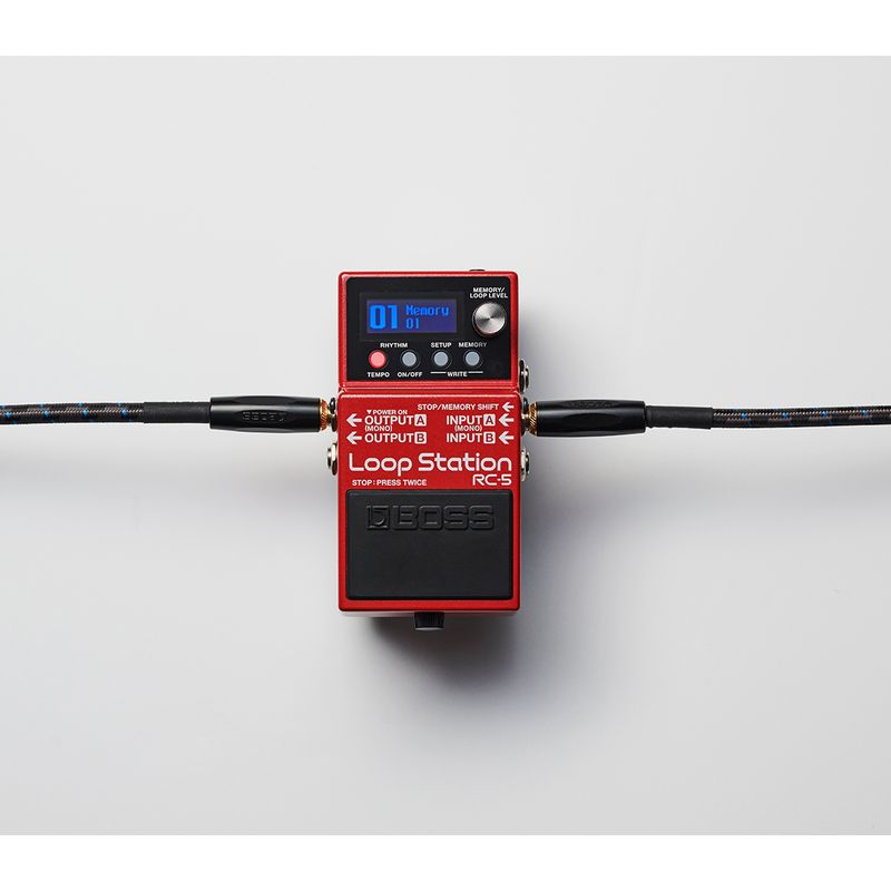 Pedal Boss RC-5 - Loop Station - Audiomusica