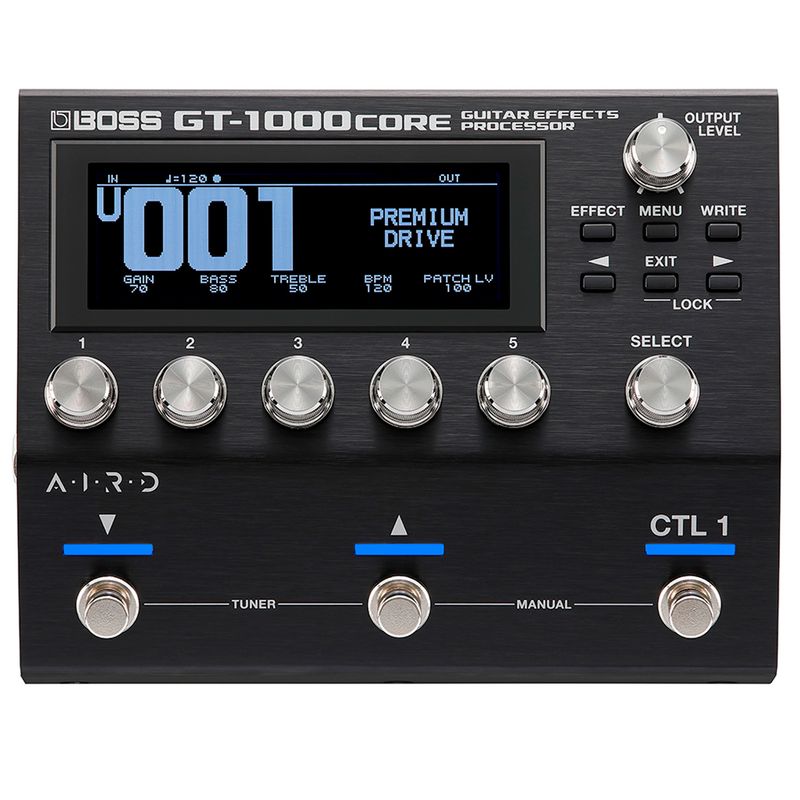 Pedalera Boss GT 1000 Core Audiomusica