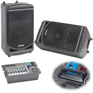 Caja acústica activa portable Samson XP1000B - con bluetooth
