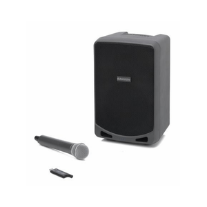 Caja activa Samson con bluetooth XP106W - incluye micrófono inalámbrico