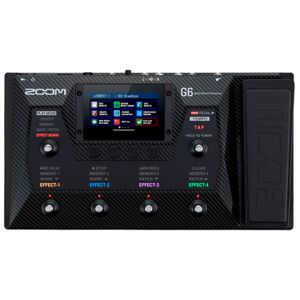 Pedalera multiefecto Zoom G6