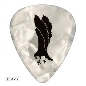 Pack de 12 uñetas PRS White Pearloid Heavy