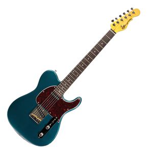 Guitarra eléctrica G&L Tributeute Asat Classic RW Telecaster - Emerald Blue