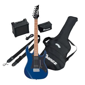 Pack Ibanez de guitarra eléctrica IJRX20U - color azul (BL)