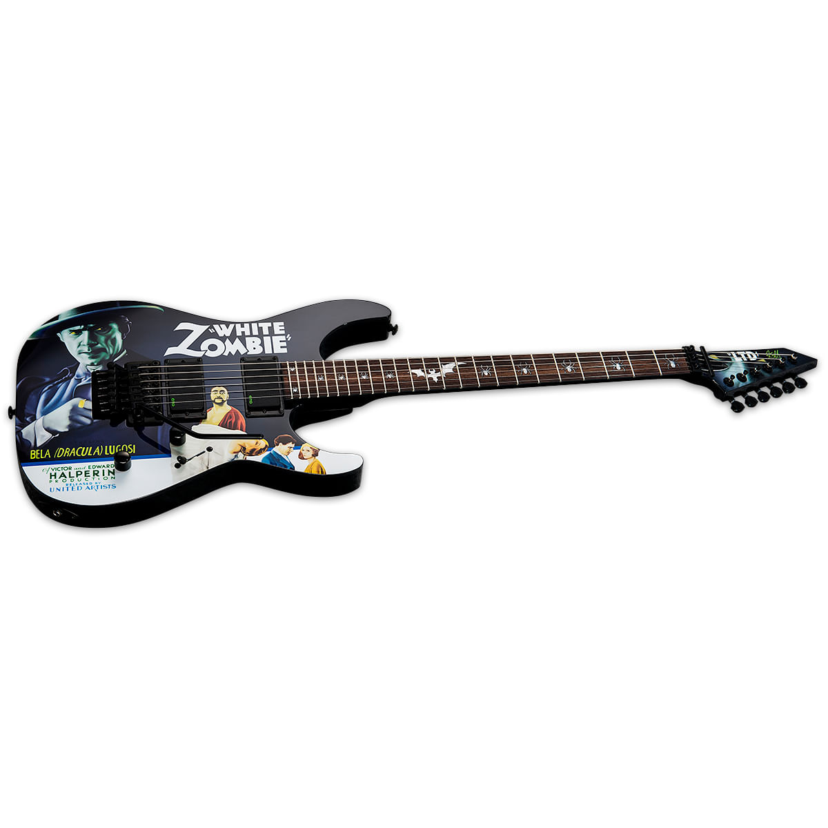 Interpretar rumor gasolina Guitarra eléctrica LTD Kirk Hammett Signature White Zombie - Audiomusica