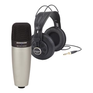 Pack Samson micrófono y audífonos para C01/SR850