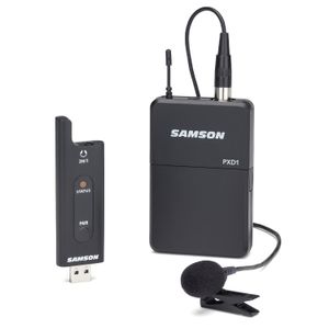Micrófono lavalier Samson XPD2BLM8 con receptor USB