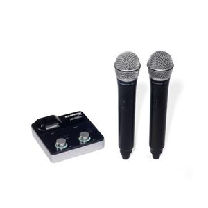 Pack 2 Micrófonos inalámbricos de mano Samson XPD2m Handheld