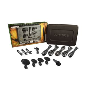 Pack de micrófonos para batería Shure PGADRUMKIT5 - 5 piezas