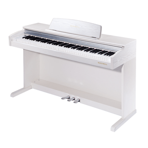Piano digital Kurzweil M210 color blanco - incluye sillín