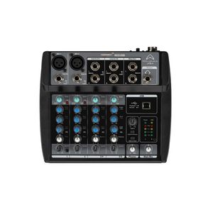 Mixer de 6 canales Wharfedale CONNECT 802 USB - negro