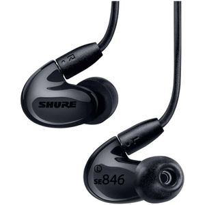 Audífonos in-ear inalámbricos Shure SE846 color negro