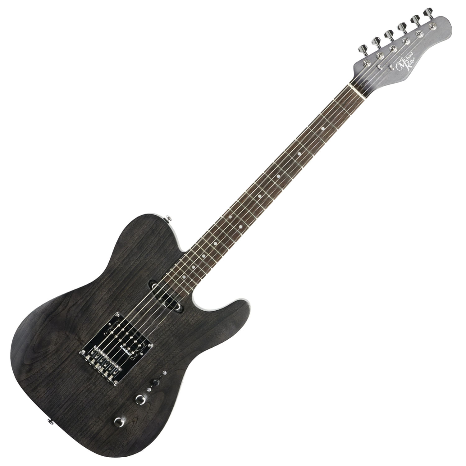 Guitarra eléctrica Michael Kelly 54OP - Faded Black - Audiomusica