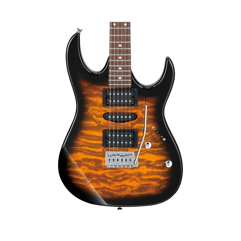 Guitarra eléctrica Ibanez GIO GRX70QA - Sunburst - Audiomusica