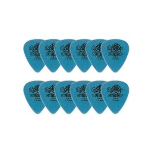 Pack de 12 uñetas Dunlop 418P1.0 TORTEX