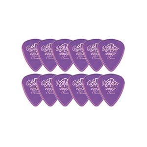 Pack de 12 uñetas Dunlop 41P1.5 Delrin 500 Standard