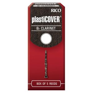 Caja de 5 cañas Rico RRP05BCL350 para clarinete Bb Plasticover medida 3,5