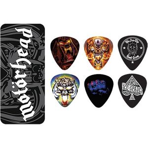 Pack de 6 uñetas Dunlop Album Motorhead MHPT03 de 0.73 mm