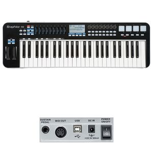 Controlador MIDI Samson GRAPHITE 49