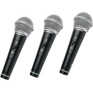 Set Samson de 3 micrófonos dinámicos R21S