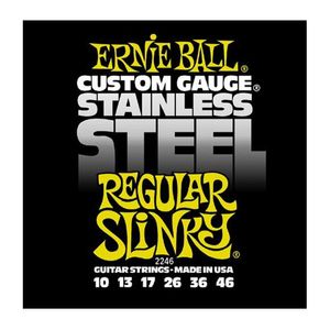 Cuerdas guitarra eléctrica Ernie Ball P02246 STNLS REGLR SLINKY