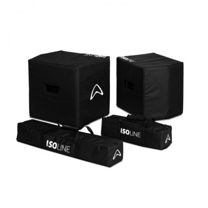 Funda para parlante Wharfedale isoline 812 Tourbag color negra