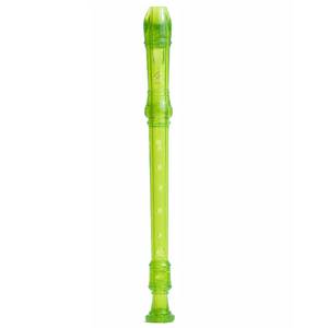 Flauta dulce soprano Yamaha YRS-20GG - color verde - digitación germana