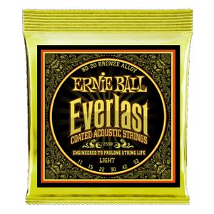 Set de cuerdas Ernie Ball de guitarra folk P02556 11/52 COATED 80/20