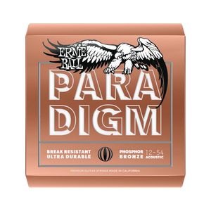 Cuerdas de guitarra Ernie Ball P02076 FOLK PARADIGM MED LIGHT PHOSPHOR 12/54