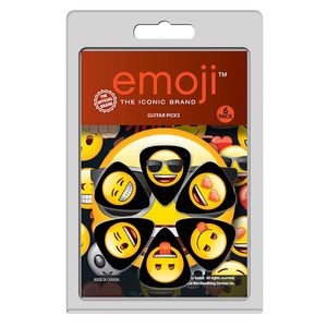 Pack de 6 uñetas Perri's Leathers Diseño de Emojis LP-EMO1