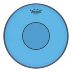 Parche de caja Remo Powerstroke P77 ColorTone de 14 pulgadas - azul