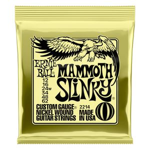 Cuerdas para guitarra eléctrica Ernie Ball P02214 Mammoth Slinky