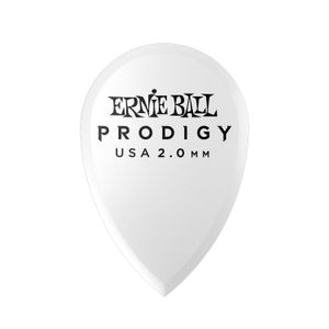 Pack de 6 uñetas Ernie Ball Prodigy P09336 color blanco 2.0mm