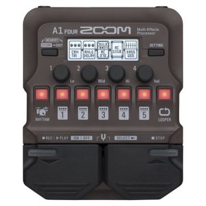Pedalera multiefecto Zoom A1 Four