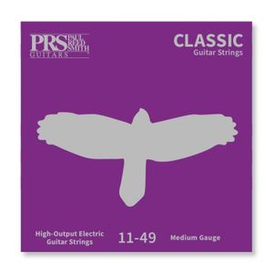 Cuerdas para guitarra eléctrica PRS Classic Strings Medium 011 - 049