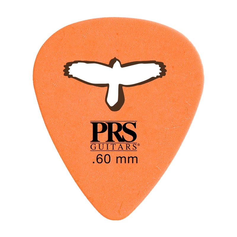 Pack de uñetas PRS Delrin Punch Orange 0.60mm