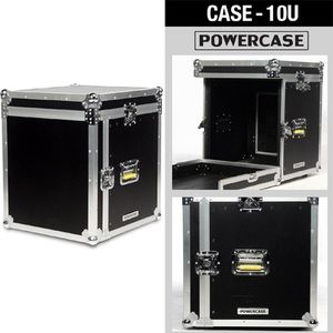 Case de audio Powercase 10U con 10 unidades de capacidad
