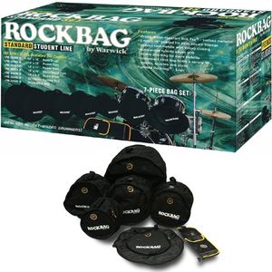 Set de fundas Rockbag para batería RB22900 - incluye fundas para bombo - toms - timbal - caja
