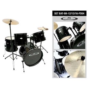 Set de batería PowerDrums PD-04 - Black