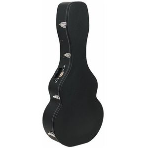 Case Rockcase para guitarra jumbo RC10624BCT/4 color negro
