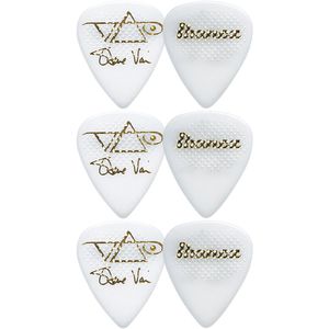 Pack de 6 uñetas Ibanez B1000SV RWH Steve Vai - color blanco