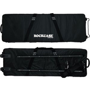 Softcase color negro Rockbag RC21519B para teclado de 76 teclas (130x38x15cm)