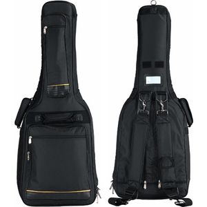 Funda de guitarra acústica Rockbag RB20608 B/PLUS color negro (BK)