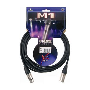 Cable de micrófono Klotz M1FM1N0500 XLR Neutrik de 5 metros