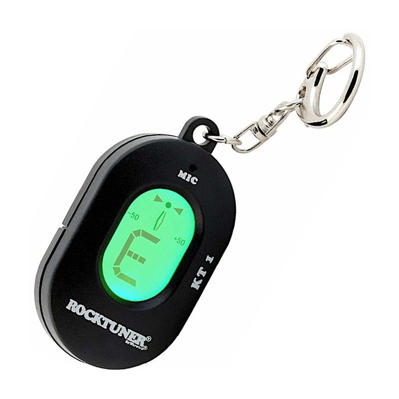 Afinador cromático Rocktuner tipo llavero RTKT1
