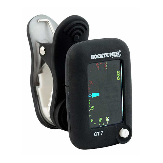 Afinador cromático Rockbag CLAMP LED RTCT7 - color negro